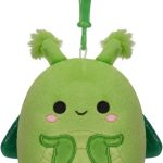  Squishmallows 3.5 inch Clip-On Plush Trenton the Praying Mantis