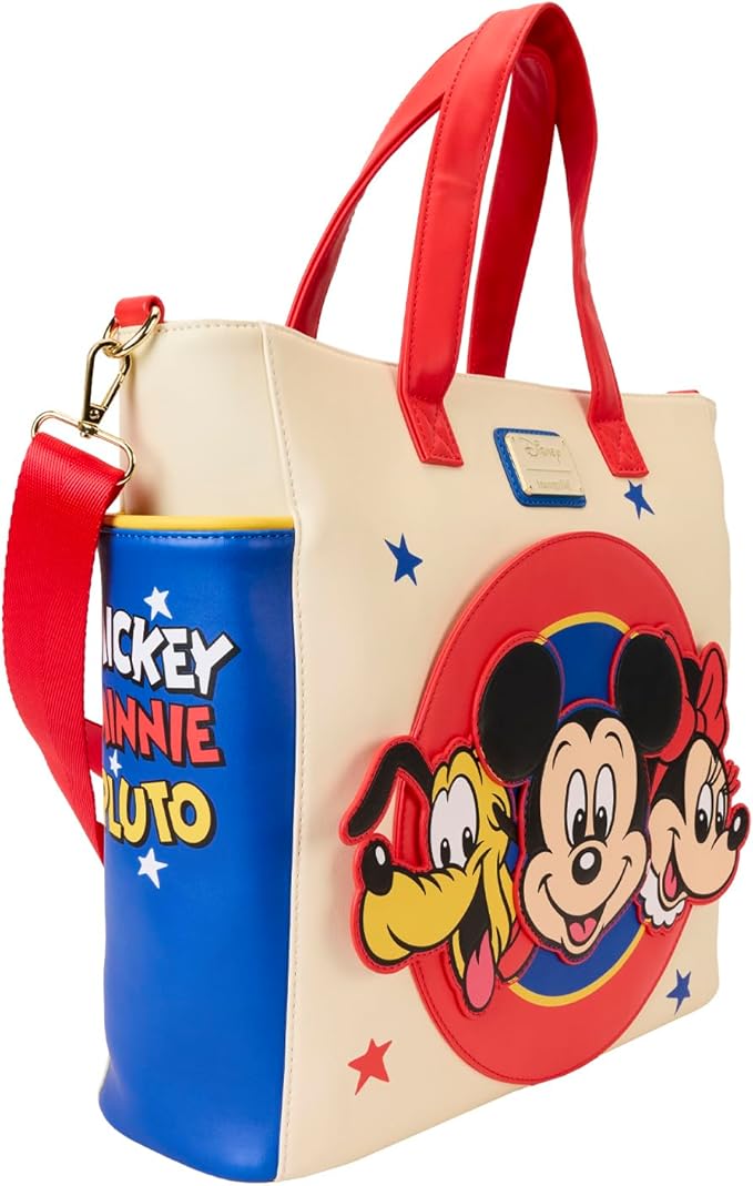 Loungefly Disney Mickey and Friends Convertible Backpack & Tote Bag Loungefly Disney Mickey and Friends Convertible Backpack & Tote Bag