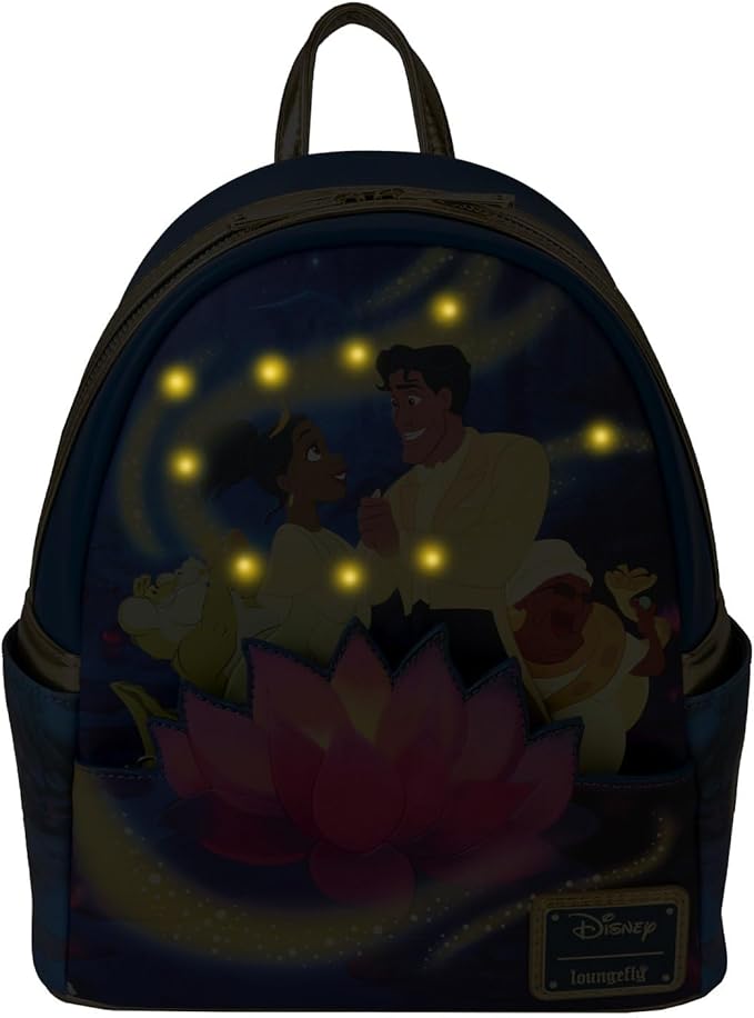 Loungefly Disney Princess and The Frog 15th Anniversary Mini Backpack Loungefly Disney Princess and The Frog 15th Anniversary Mini Backpack