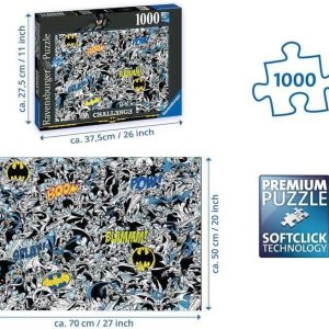 Ravensburger DC Comics Batman Challenge 1000 Piece Jigsaw Puzzle