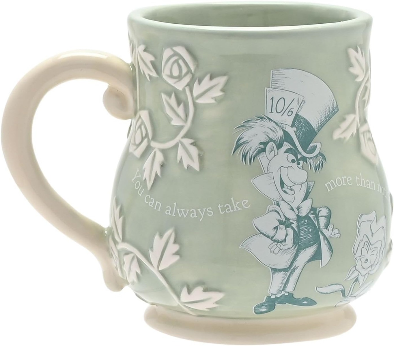 Disney Alice in Wonderland Embossed Mug - Mad Hatter