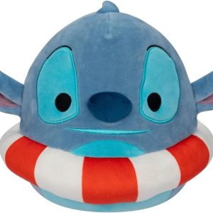 Squishmallows 8" Disney Stitch In Inner Tube