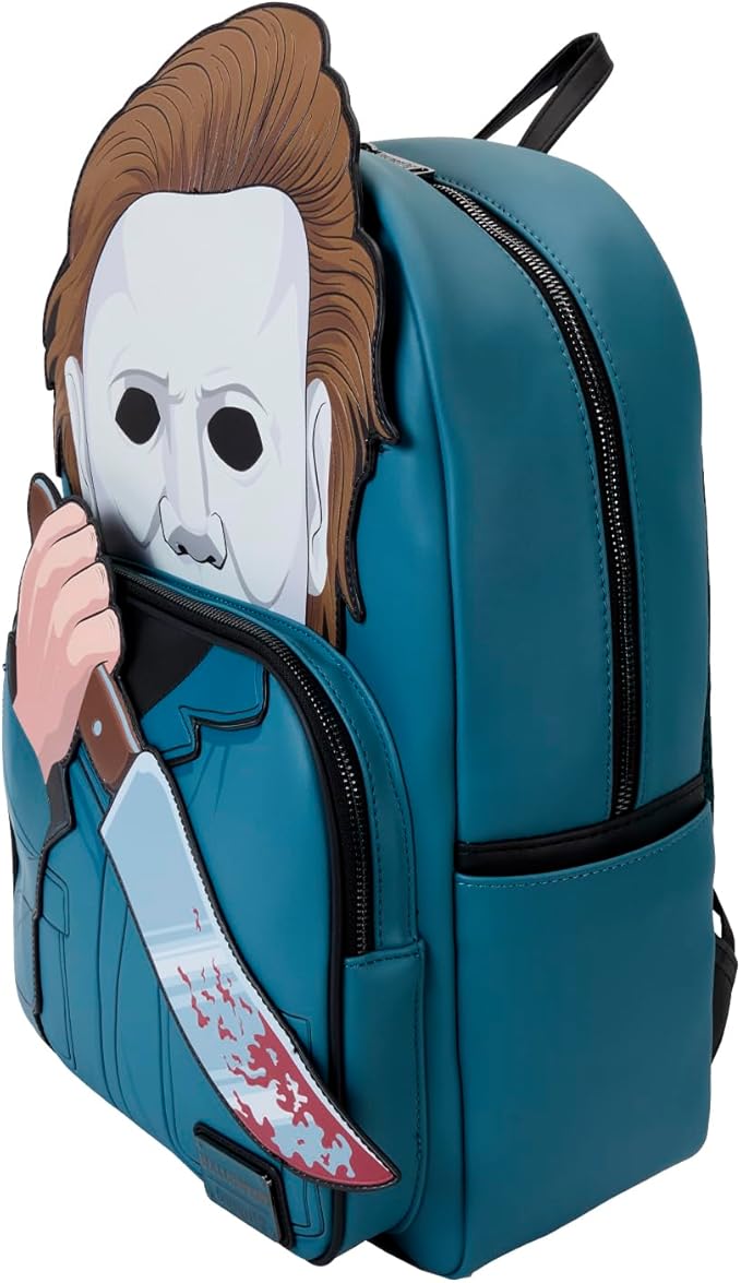 Loungefly Halloween Mike Meyers Full-Size Cosplay Backpack Loungefly Halloween Mike Meyers Full-Size Cosplay Backpack