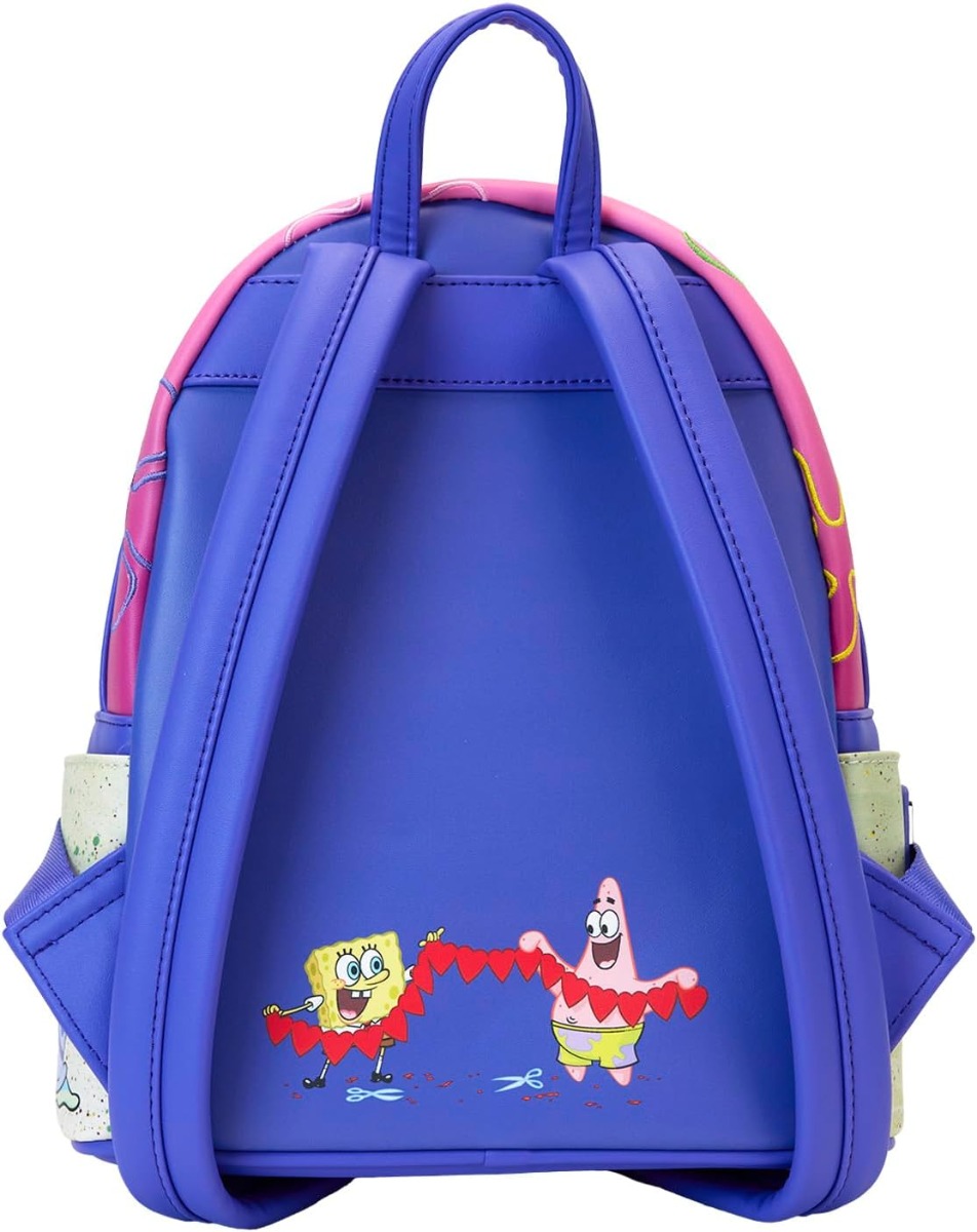 Loungefly Nickelodeon Spongebob & Patrick Mini Backpack Loungefly Nickelodeon Spongebob & Patrick Mini Backpack