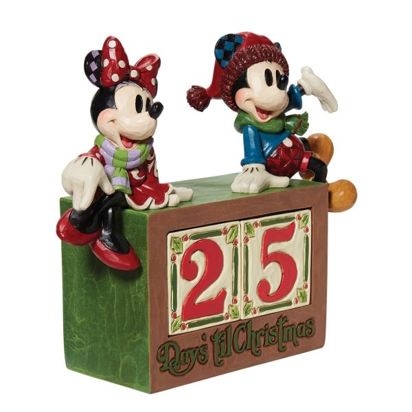Jim Shore Disney Traditions The Christmas Countdown (Mickey & Minnie Mouse Calendar) Jim Shore Disney Traditions The Christmas Countdown (Mickey & Minnie Mouse Calendar)