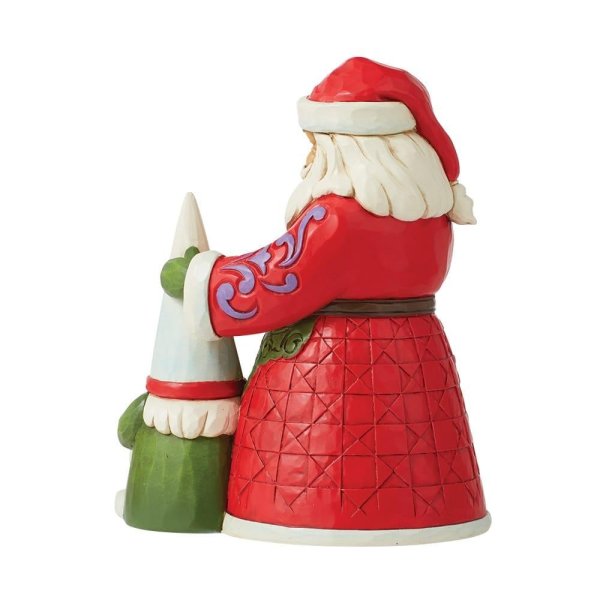 Jim Shore Heartwood Creek 2022 Santa with Gnome