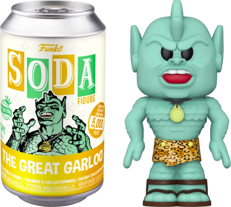 Funko Vinyl SODA TV- Great Garloo (with a chance of chase) Funko Vinyl SODA TV- Great Garloo (with a chance of chase)