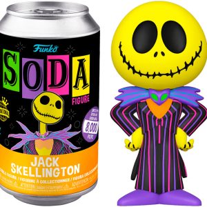 Funko Vinyl Soda: Disney: The Nightmare Before Christmas - Jack Skellington (Blacklight) (LE 8,000pcs)