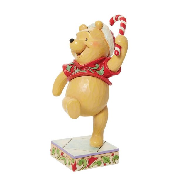 Jim Shore Disney Traditions Christmas Sweetie (Winnie the Pooh  Christmas Figurine)