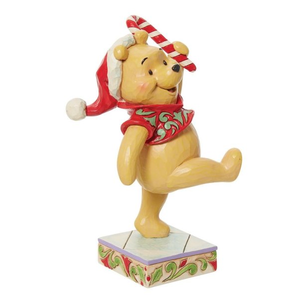 Jim Shore Disney Traditions Christmas Sweetie (Winnie the Pooh  Christmas Figurine)
