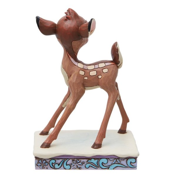 Jim Shore Disney Traditions Frosted Fawn (Bambi Christmas Figurine)