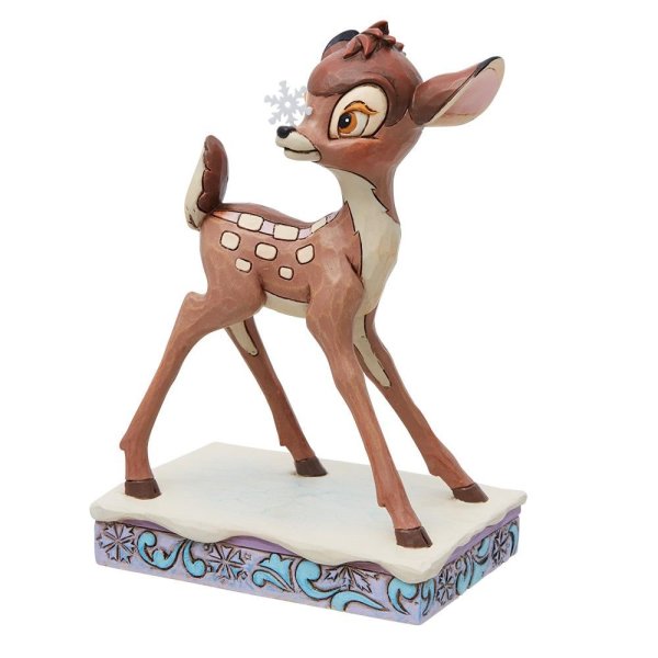 Jim Shore Disney Traditions Frosted Fawn (Bambi Christmas Figurine) Jim Shore Disney Traditions Frosted Fawn (Bambi Christmas Figurine)