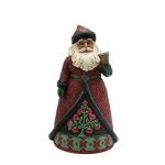 Jim Shore Heartwood Creek Holiday Manor Santa with Bells Figurine