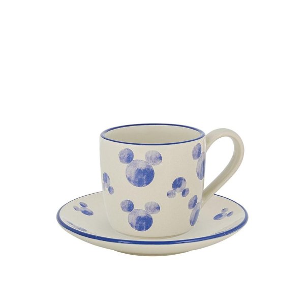 Disney Mono Espresso Cup and Saucer (Set of 2) Disney Mono Espresso Cup and Saucer (Set of 2)