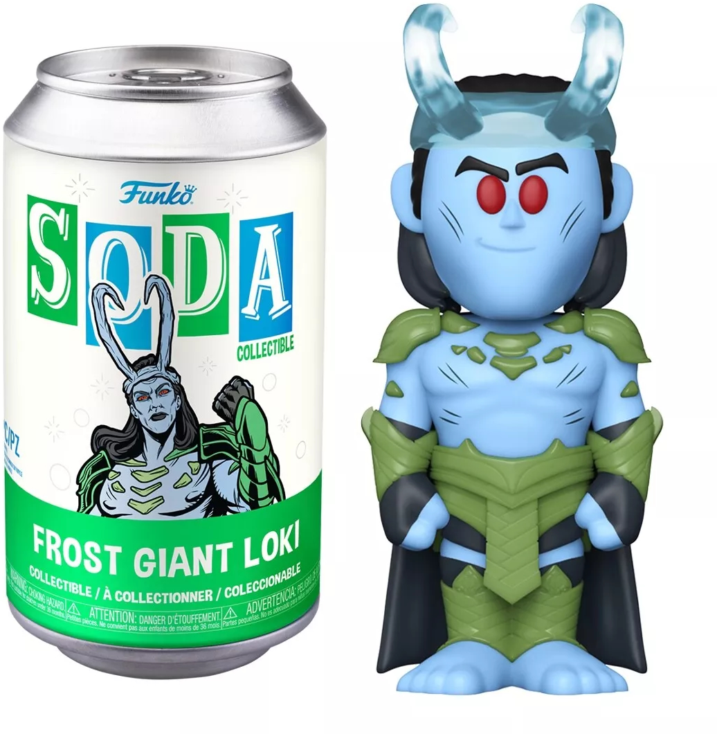 Funko Vinyl SODA Marvel - What If? Frost Giant Loki with chance chase Funko Vinyl SODA Marvel - What If? Frost Giant Loki with chance chase