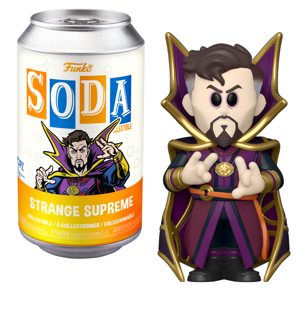 Funko Vinyl SODA Marvel - What If? Strange Supreme - with chance of Chase Funko Vinyl SODA Marvel - What If? Strange Supreme - with chance of Chase