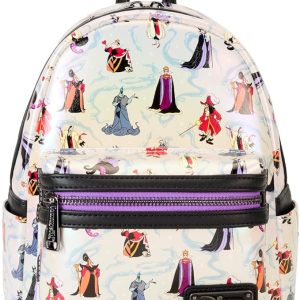 Loungefly Disney Villains Iridescent Mini Backpack