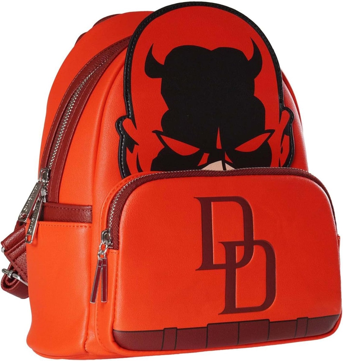 Loungefly Marvel Daredevil Cosplay Faux Leather Mini Backpack Loungefly Marvel Daredevil Cosplay Faux Leather Mini Backpack