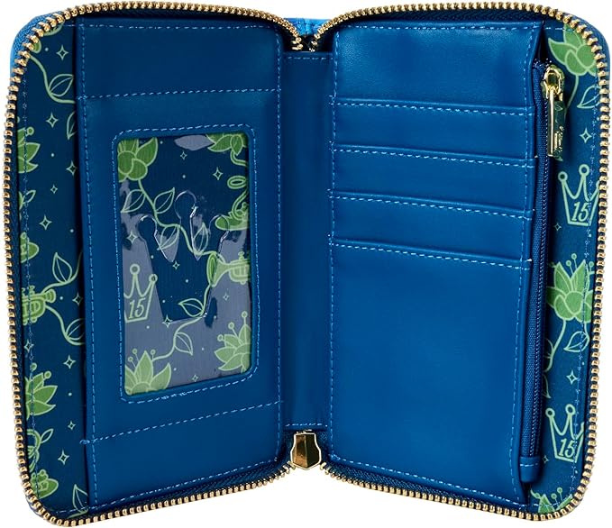 Loungefly Disney Princess and The Frog 15th Anniversary Zip Around Wallet Loungefly Disney Princess and The Frog 15th Anniversary Zip Around Wallet