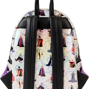 Loungefly Disney Villains Iridescent Mini Backpack