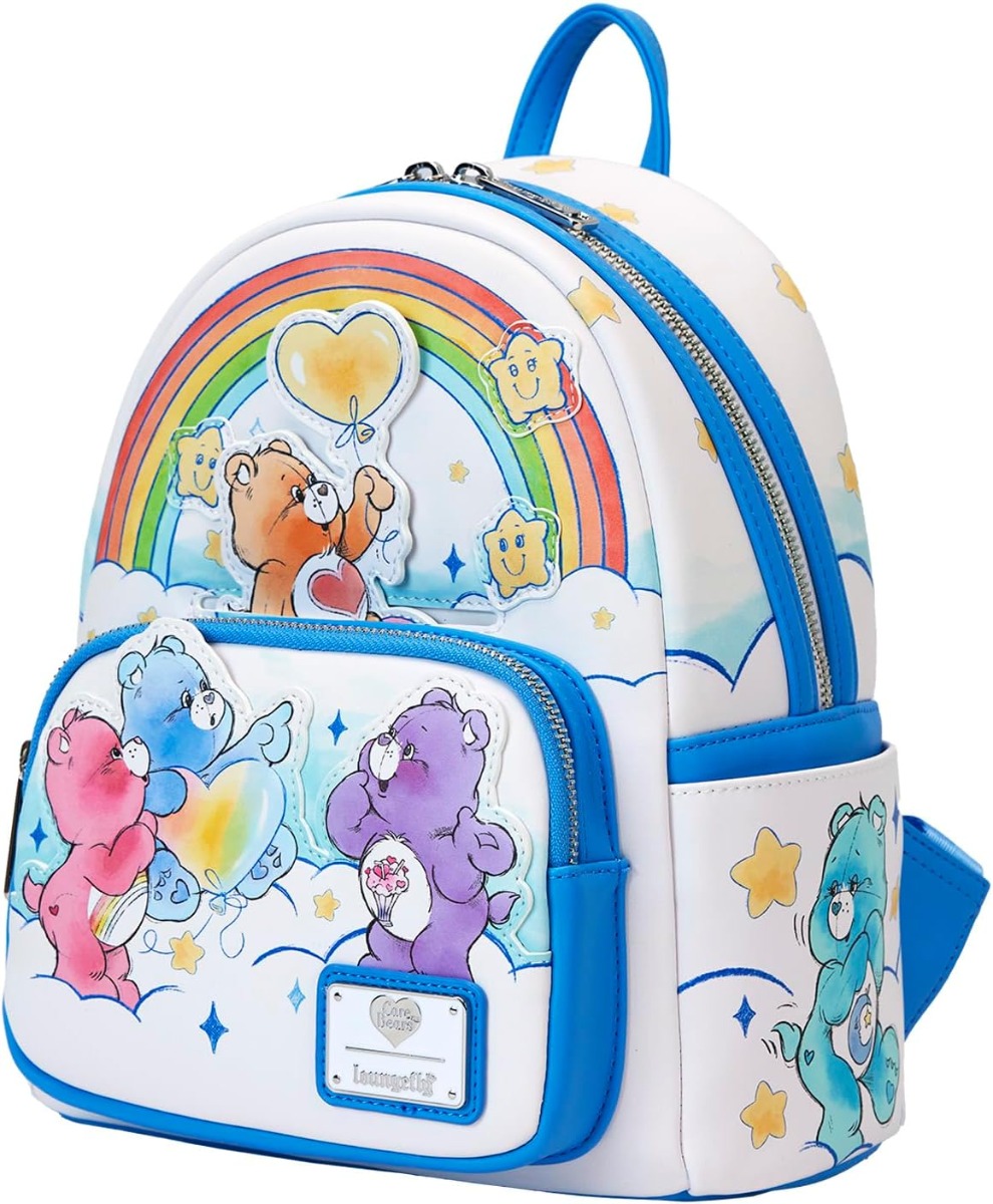 Loungefly Care Bears Rainbow Mini Backpack Loungefly Care Bears Rainbow Mini Backpack