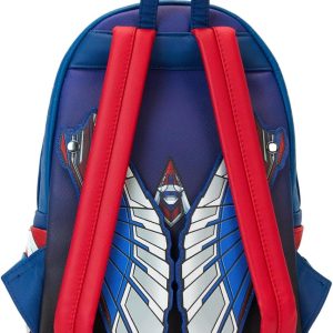 Loungefly Marvel Captain America Brave New World Cosplay Mini Backpack