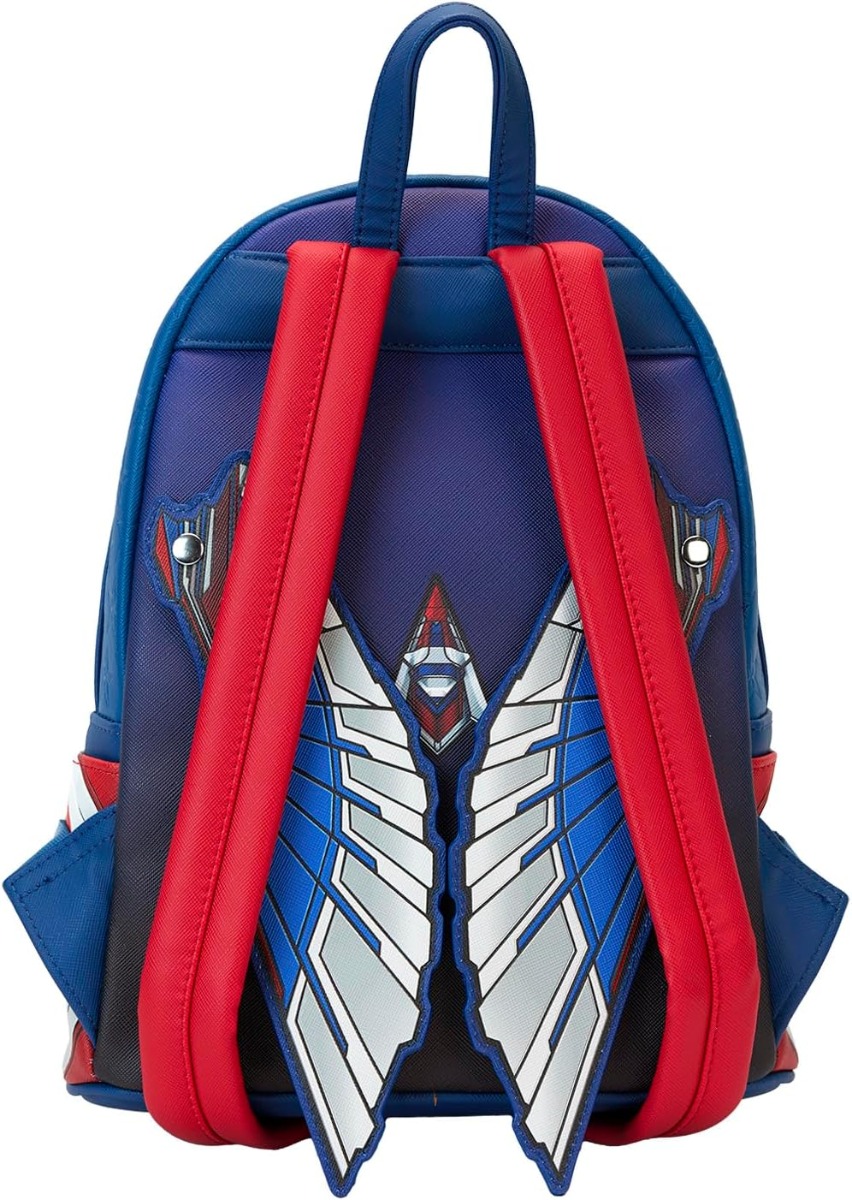 Loungefly Marvel Captain America Brave New World Cosplay Mini Backpack Loungefly Marvel Captain America Brave New World Cosplay Mini Backpack