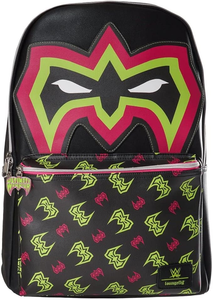 Loungefly WWE Ultimate Warrior Backpack Loungefly WWE Ultimate Warrior Backpack