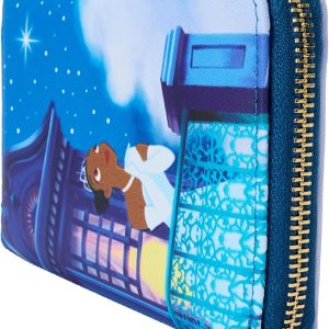 Loungefly Disney Princess and The Frog 15th Anniversary Zip Around Wallet
