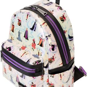 Loungefly Disney Villains Iridescent Mini Backpack