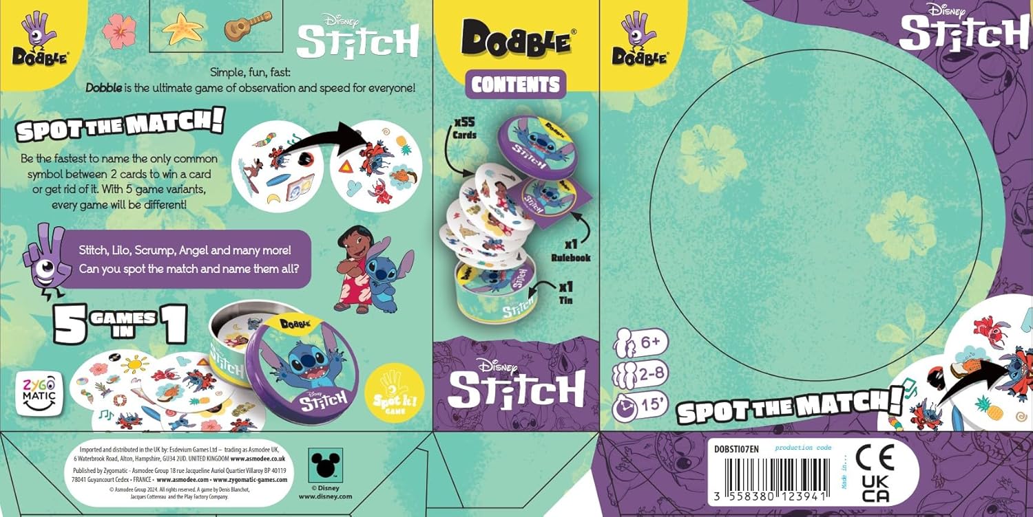 Stitch Dobble Stitch Dobble