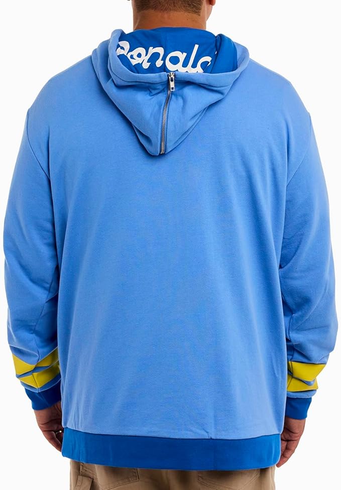 Loungefly Disney Donald Duck 90th Anniversary Hooded Sweatshirt Loungefly Disney Donald Duck 90th Anniversary Hooded Sweatshirt