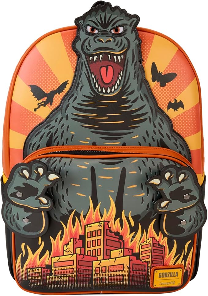 Loungefly Toho Godzilla Full-Size Cosplay Backpack Loungefly Toho Godzilla Full-Size Cosplay Backpack