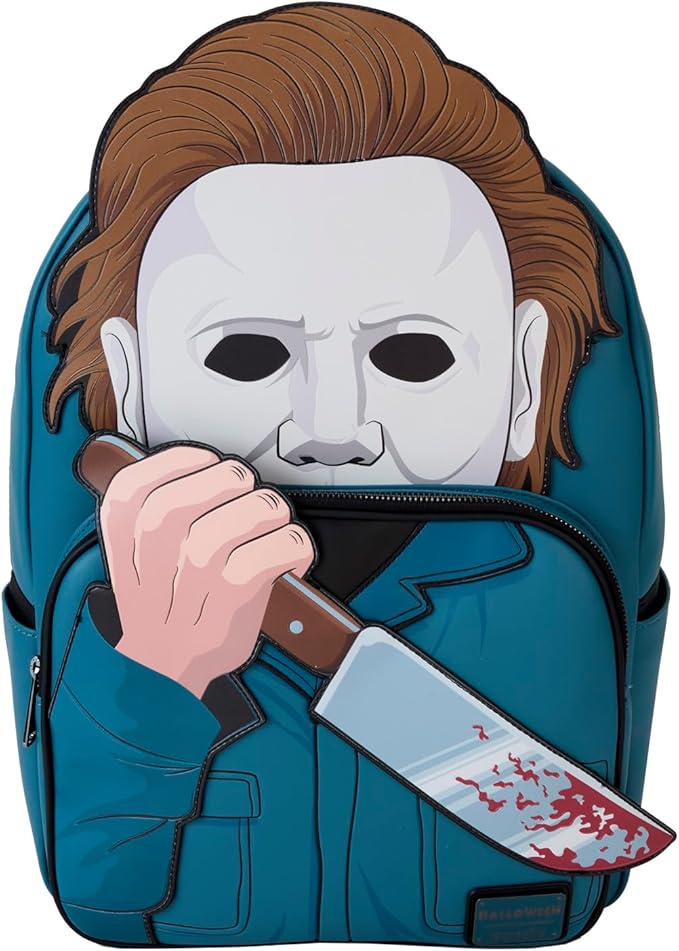 Loungefly Halloween Mike Meyers Full-Size Cosplay Backpack Loungefly Halloween Mike Meyers Full-Size Cosplay Backpack