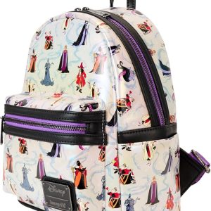 Loungefly Disney Villains Iridescent Mini Backpack