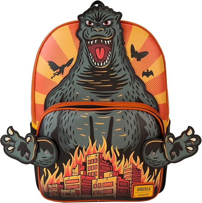 Loungefly Toho Godzilla Full-Size Cosplay Backpack Loungefly Toho Godzilla Full-Size Cosplay Backpack