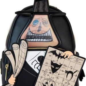 Loungefly Disney Nightmare Before Christmas Mayor with Plans Lenticular Mini Backpack