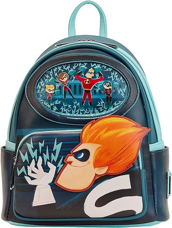 Loungefly Disney Pixar Moments Incredibles Syndrome Mini Backpack Loungefly Disney Pixar Moments Incredibles Syndrome Mini Backpack