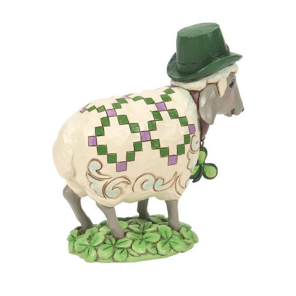 Jim Shore Heartwood Creek Irish Sheep Figurine