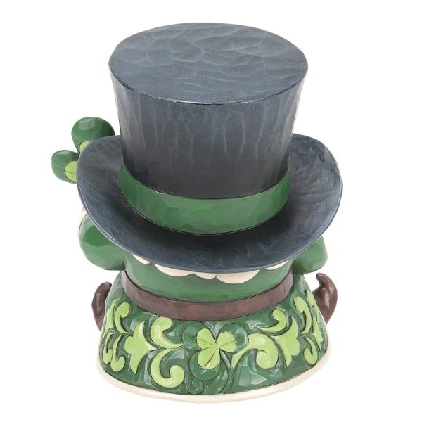 Jim Shore Heartwood Creek Leprechaun with Top Hat and Shamrock Figurine Jim Shore Heartwood Creek Leprechaun with Top Hat and Shamrock Figurine