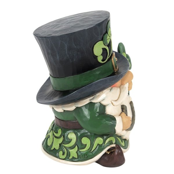 Jim Shore Heartwood Creek Leprechaun with Top Hat and Shamrock Figurine Jim Shore Heartwood Creek Leprechaun with Top Hat and Shamrock Figurine