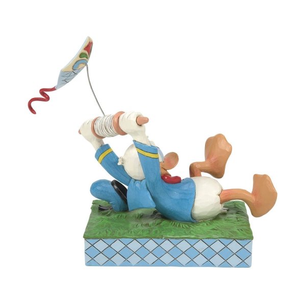 Jim Shore Disney Traditions A Flying Duck (Donald Flying a Kite) Jim Shore Disney Traditions A Flying Duck (Donald Flying a Kite)