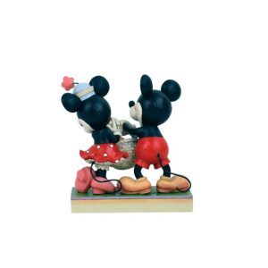 Jim Shore Disney Traditions Springtime Sweethearts (Mickey & Minnie Easter)