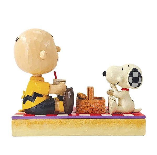 Jim Shore Peanuts Snoopy, Woodstock and Charlie Brown Picnic Figurine Jim Shore Peanuts Snoopy, Woodstock and Charlie Brown Picnic Figurine