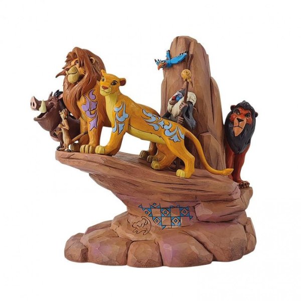 Jim Shore Disney Traditions Pride Rock (Lion King Carved in Stone)