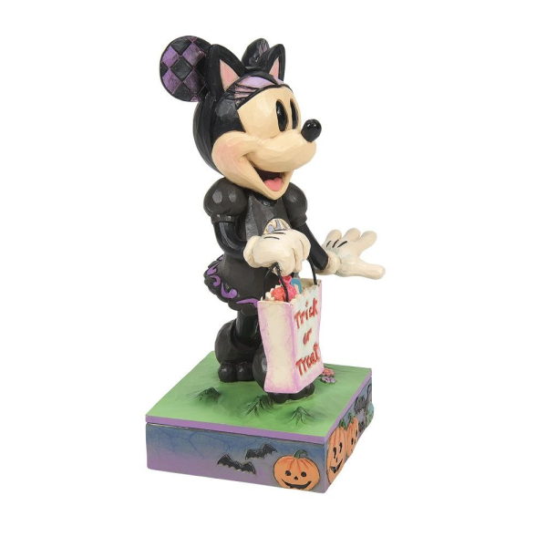 Jim Shore Disney Traditions Minnie Mouse Cat Costume Figurine
