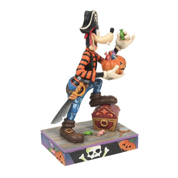 Jim Shore Disney Traditions Goofy Pirate Costume Figurine