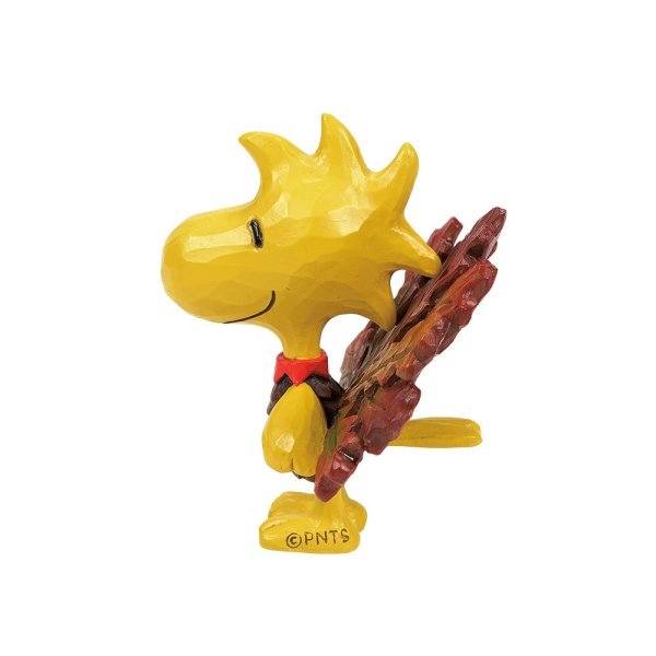 Jim Shore Peanuts Woodstock Turkey Mini Figurine Jim Shore Peanuts Woodstock Turkey Mini Figurine