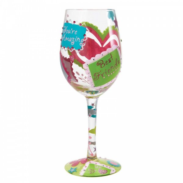 Lolita Sister...My BFF Wine Glass Lolita Sister...My BFF Wine Glass