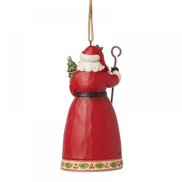 Jim Shore Heartwood Creek Santa with Tree & Cane Jim Shore Heartwood Creek Santa with Tree & Cane